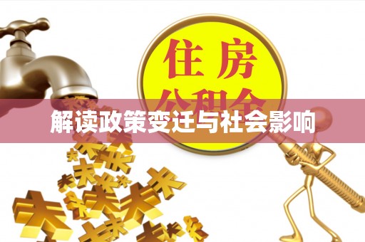 万安解读政策变迁与社会影响
