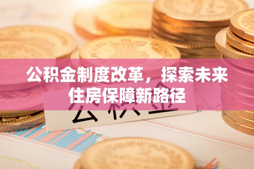 万安公积金制度改革，探索未来住房保障新路径